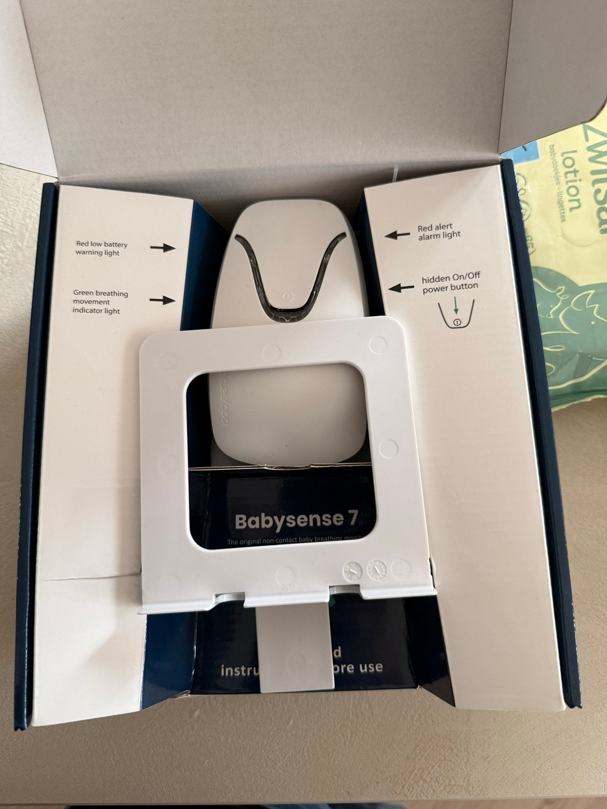 Babysense 7 ademhalingsmonitor - Zo goed als nieuw, Ophalen of Verzenden, Zo goed als nieuw