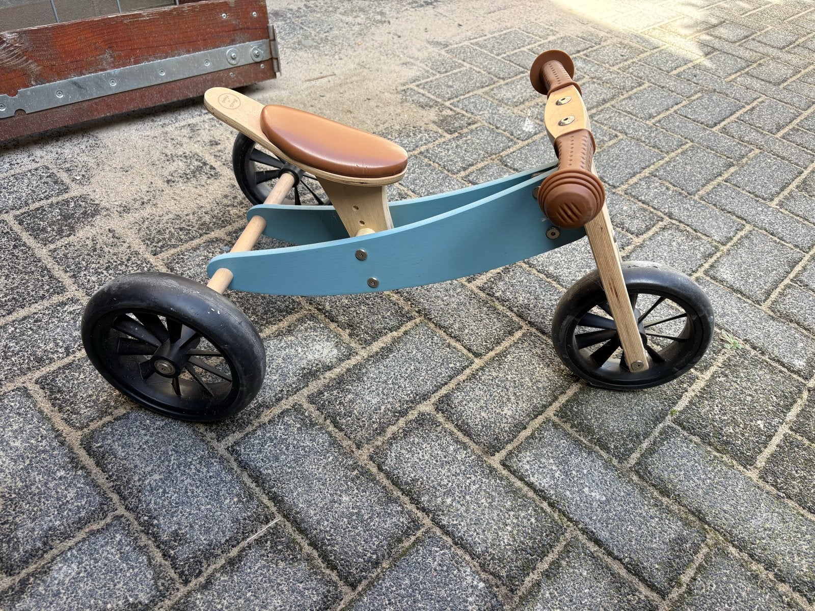 Bandits and Angels Smart Bike 4in1 Petrol Blauw, Ophalen, Zo goed als nieuw, Loopfiets