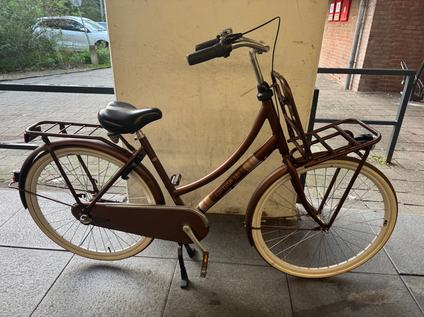 Cortina u4 28 inch 50 cm transport fiets, Fietsen en Brommers, 50 tot 53 cm, Ophalen of Verzenden, Zo goed als nieuw, Versnellingen