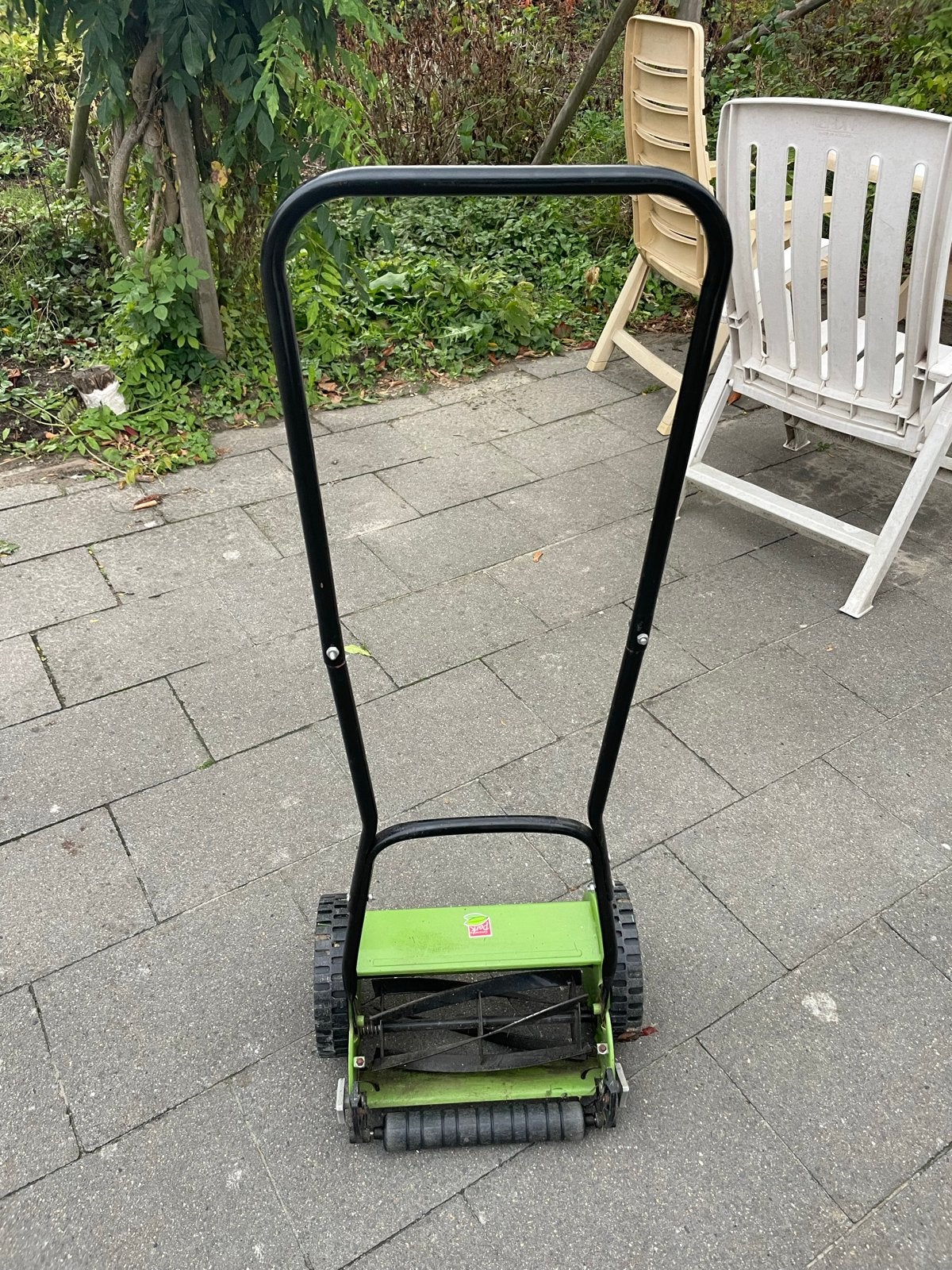 Park Kooimesmaaier - Handgrasmaaier, Tuin en Terras, Grasmaaiers, Ophalen, Gebruikt, Handgrasmaaier, 30 t/m 39 cm