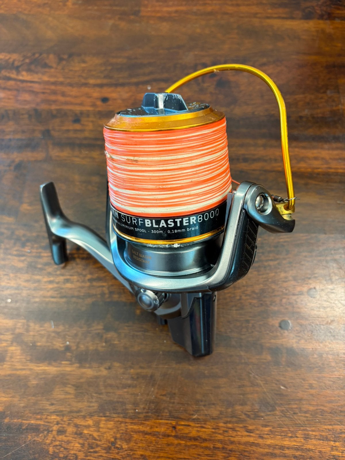 Penn surfblaster 8000, Watersport en Boten, Ophalen of Verzenden, Zo goed als nieuw, Molen