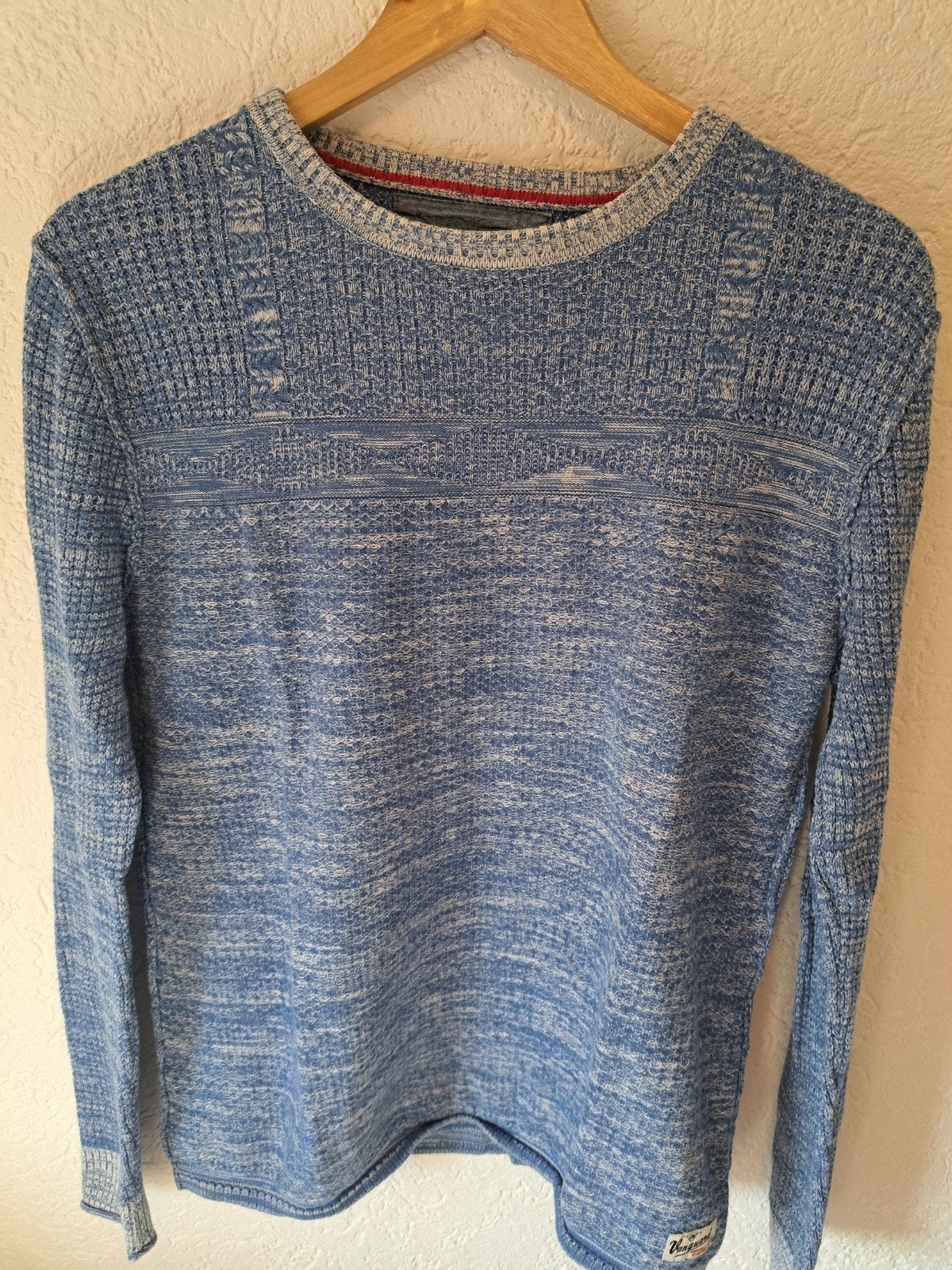 Vanguard trui maat M - Blauw/Wit, Ophalen of Verzenden, Zo goed als nieuw, Vanguard, Maat 48/50 (M)