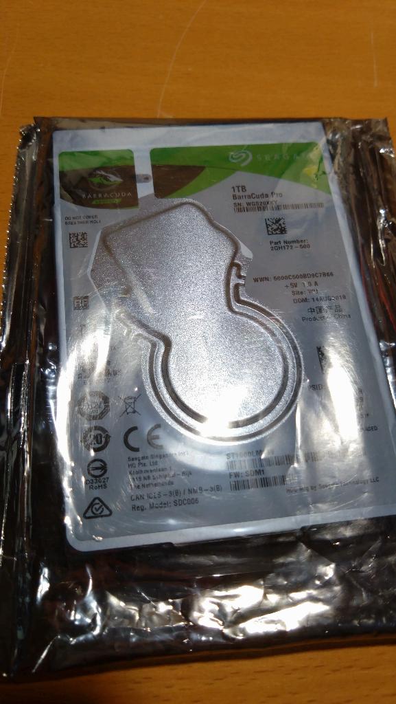 Seagate Barracuda Pro 1TB 2.5" HDD - Nieuw in verpakking, Computers en Software, Harde schijven, Nieuw, Desktop, Intern, HDD, SATA