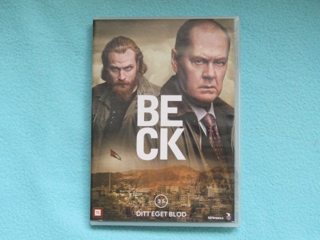 Zweedse DVD: Beck - Ditt eget blod, met Peter Haber, Vanaf 16 jaar, Ophalen of Verzenden, Zo goed als nieuw, Inclusief doosje
