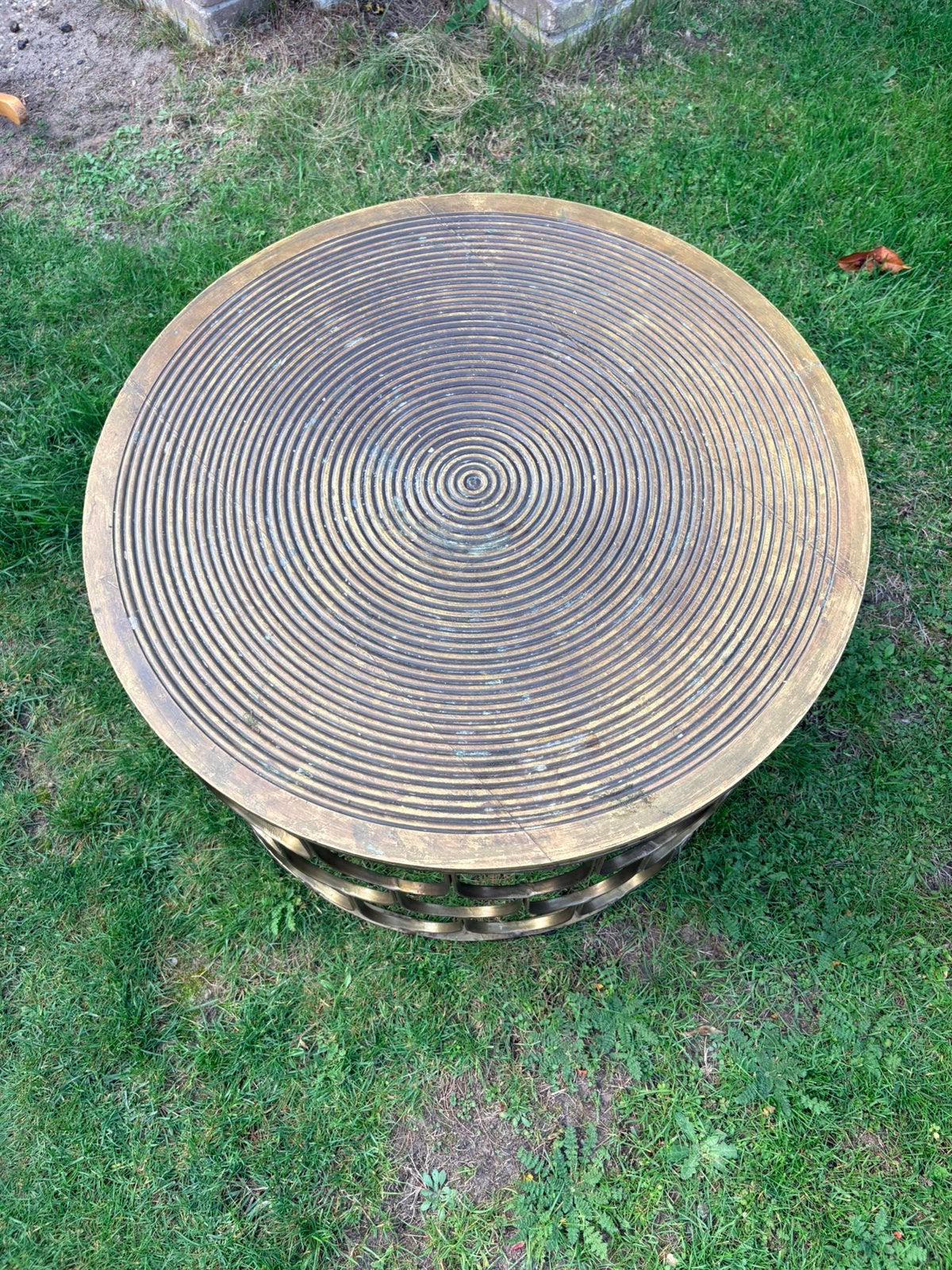 Salontafel, Huis en Inrichting, Ophalen, Gebruikt, Rond, 50 tot 100 cm