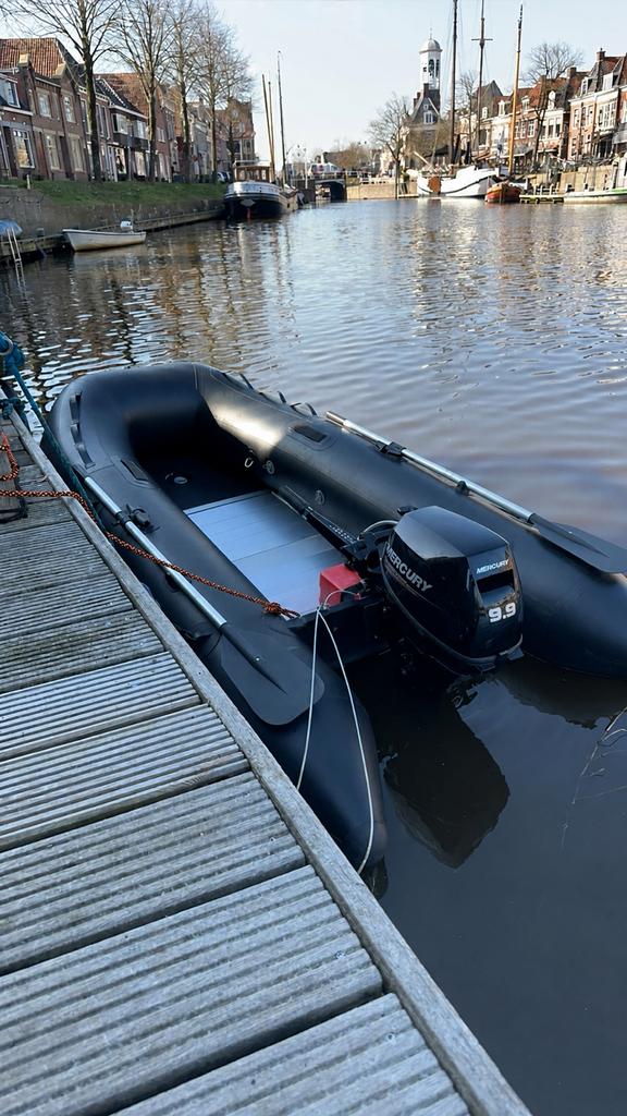 Nimarine Rhino met 9,9Pk Mercury BB, Watersport en Boten, Bootonderdelen, Ophalen, Zo goed als nieuw, Motor en Techniek, Motorboot