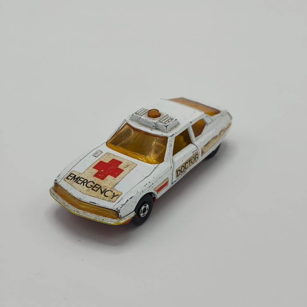 Matchbox Citroen SM K-62 speedkings made in England, Ophalen of Verzenden, Gebruikt, Auto, Matchbox