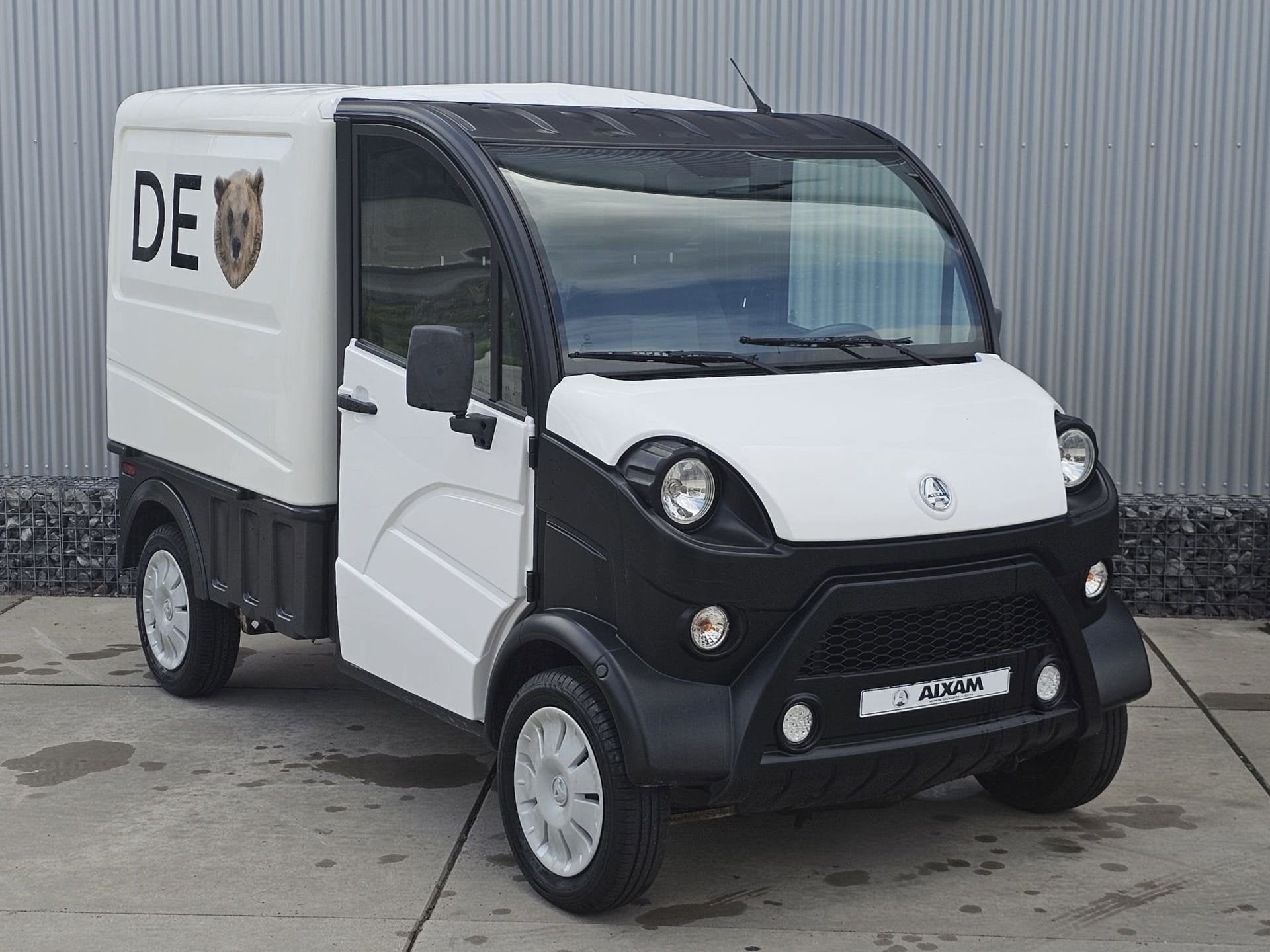 Aixam Brommobiel D-Truck 400 Van, 8186 KM, 1ste eigenaar, Gebruikt, Overige merken