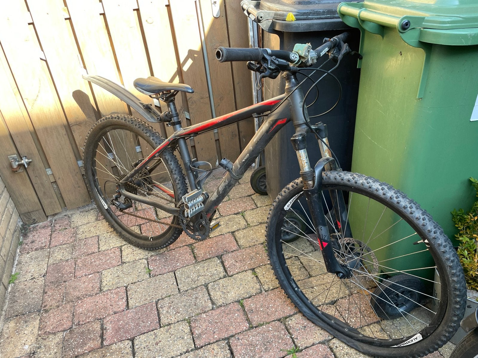 Cube aim mountainbike 26 inch wielen, Gebruikt, Hardtail, Heren, Schijfrem