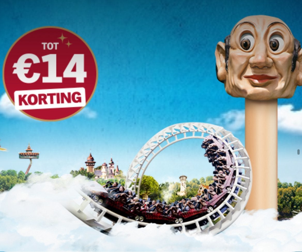 Albert Heijn Efteling zegels, Tickets en Kaartjes, Eén persoon, Kortingskaart