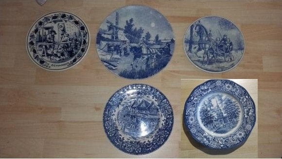 5 x wand borden, Ophalen of Verzenden