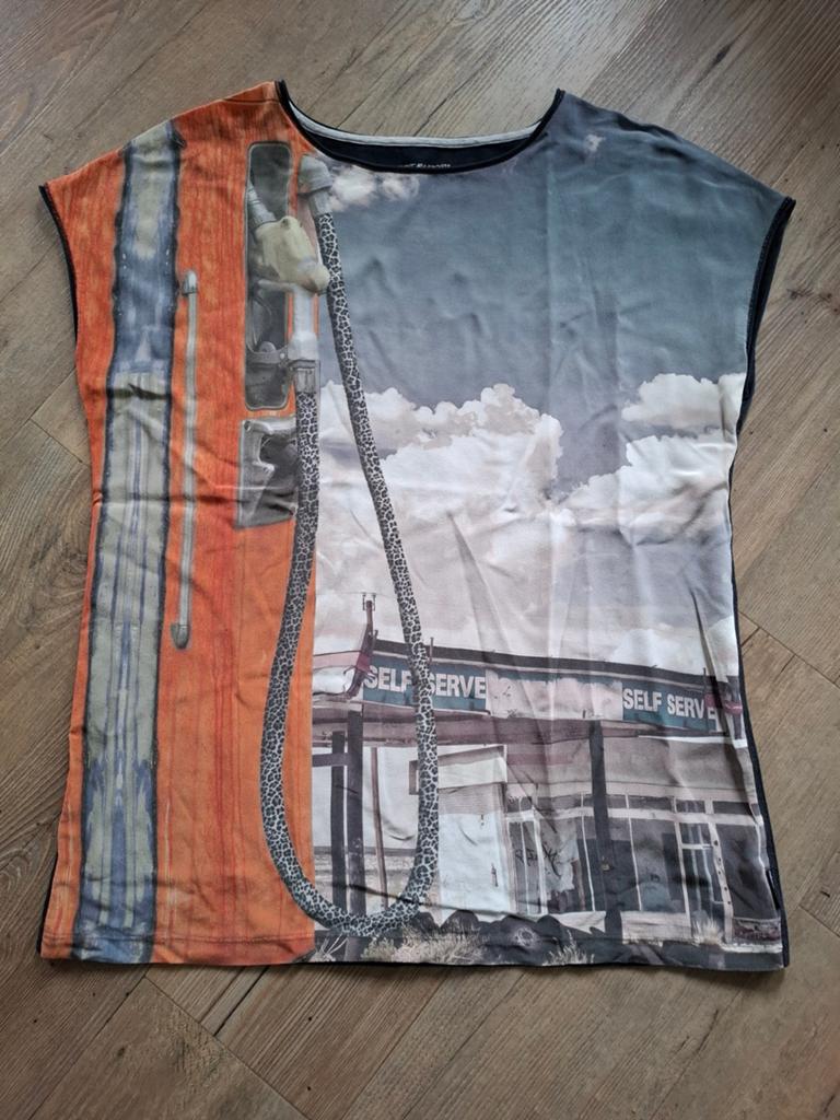 top van MARCCAIN maat L, Zwart, Maat 42/44 (L), Ophalen of Verzenden, Zo goed als nieuw