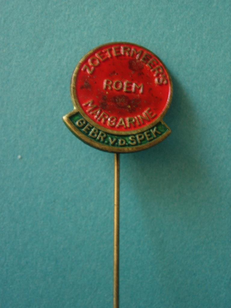Speldje van Zoetermeer's Roem Margarine, Verzamelen, Verzenden, Zo goed als nieuw, Merk, Speldje of Pin