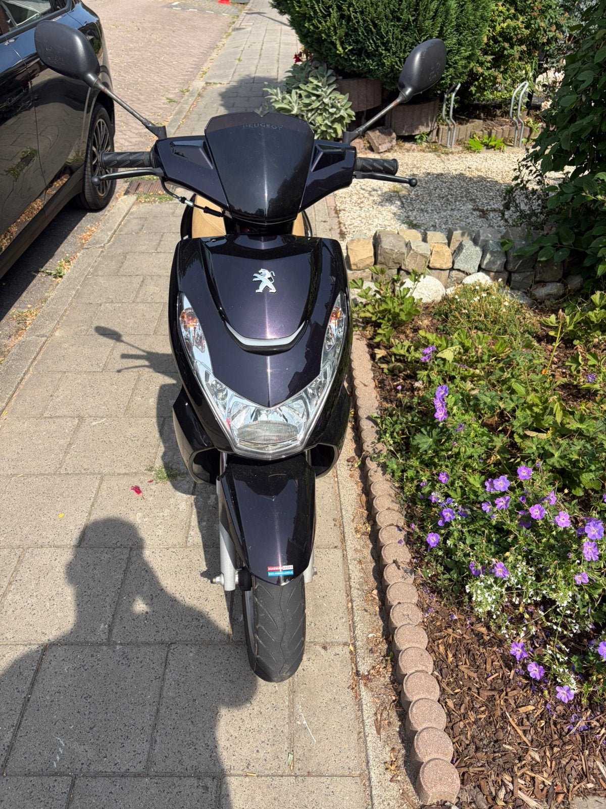 Peugeot kisbee 2017, Fietsen en Brommers, Scooters | Peugeot, Ophalen, Overige modellen, Maximaal 45 km/u, Zo goed als nieuw