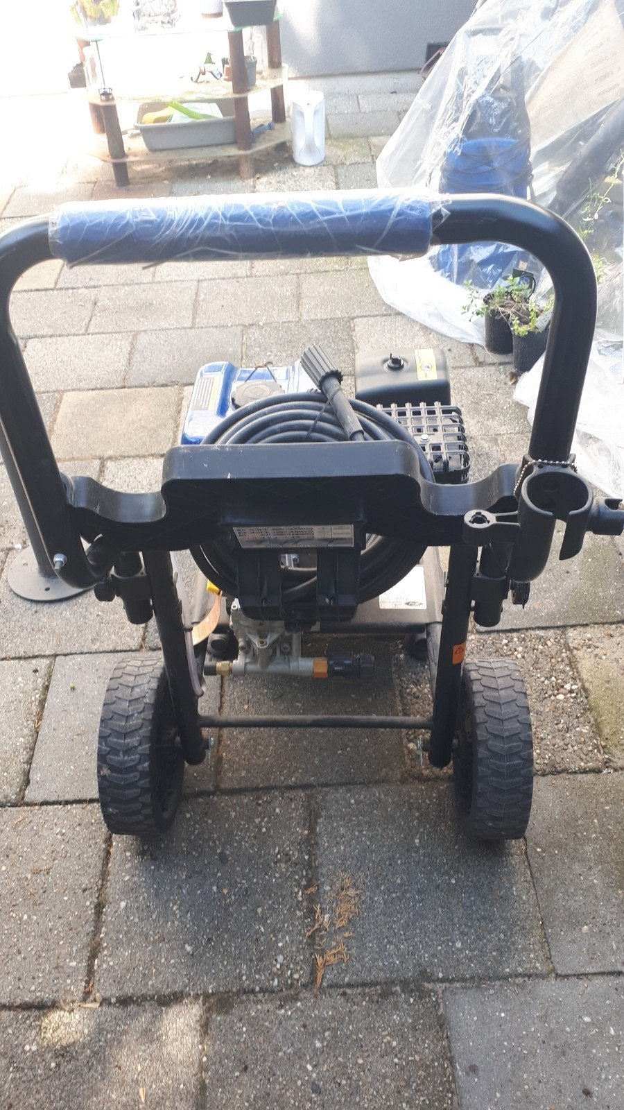 Originele benzine hogedrukreiniger van het merk Ford., Tuin en Terras, Hogedrukreinigers, Ophalen, Zo goed als nieuw, Benzine