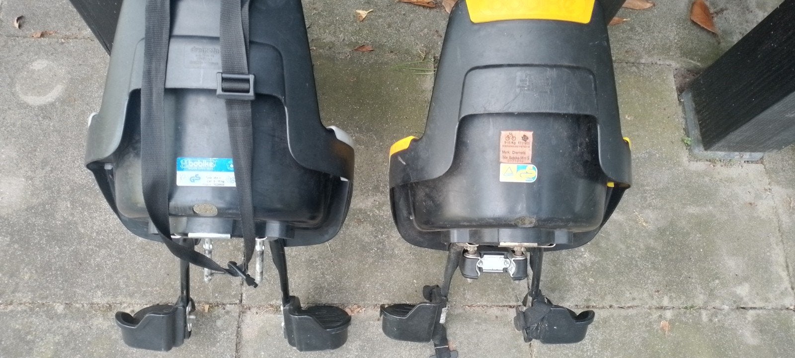 Bobike fietszitje, Ophalen