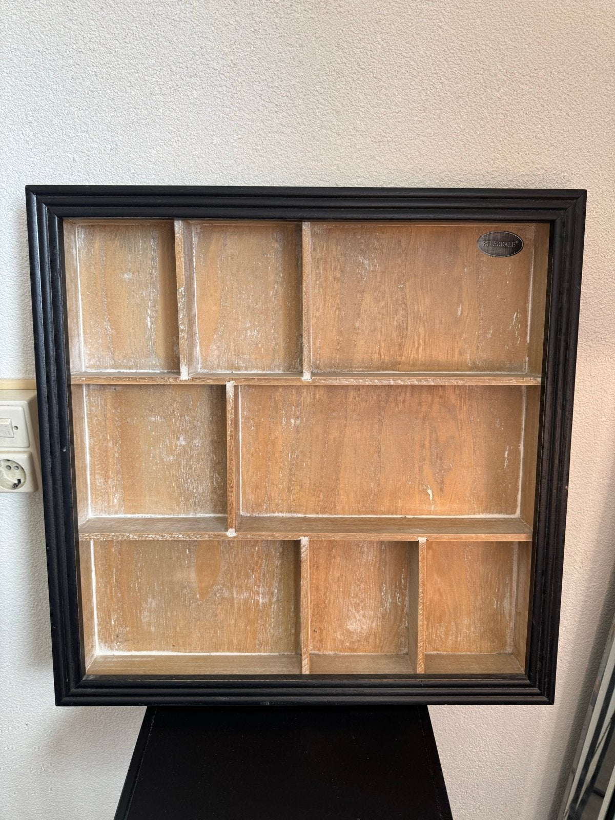 Riverdale letter/decoratie box 50x50, Ophalen, Hout, Landelijk, Gebruikt