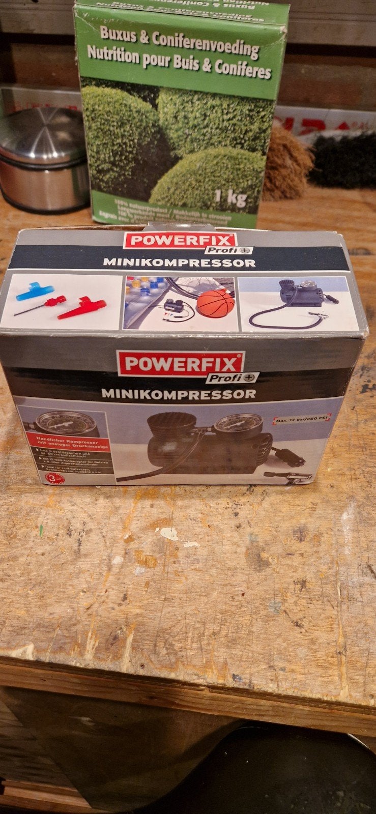 Auto compressor, Ophalen