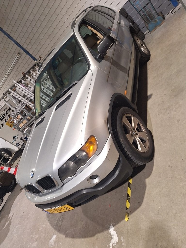 BMW X5 3.0 I AUT 2000 Grijs – Goed onderhouden, Auto's, Automaat, Vierwielaandrijving, Particulier, SUV of Terreinwagen