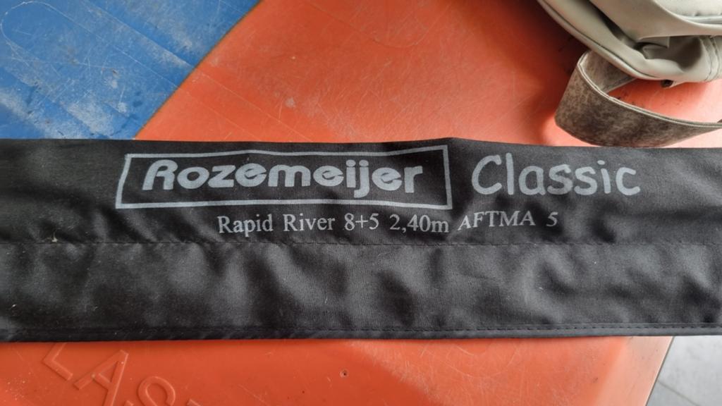 Rozemeijer Classic Rapid River Vliegvisset, Ophalen, Werphengel