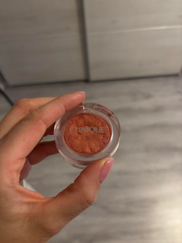 Clinique cheekpop/blush pop, Wangen, Gebruikt, Verzenden, Oranje