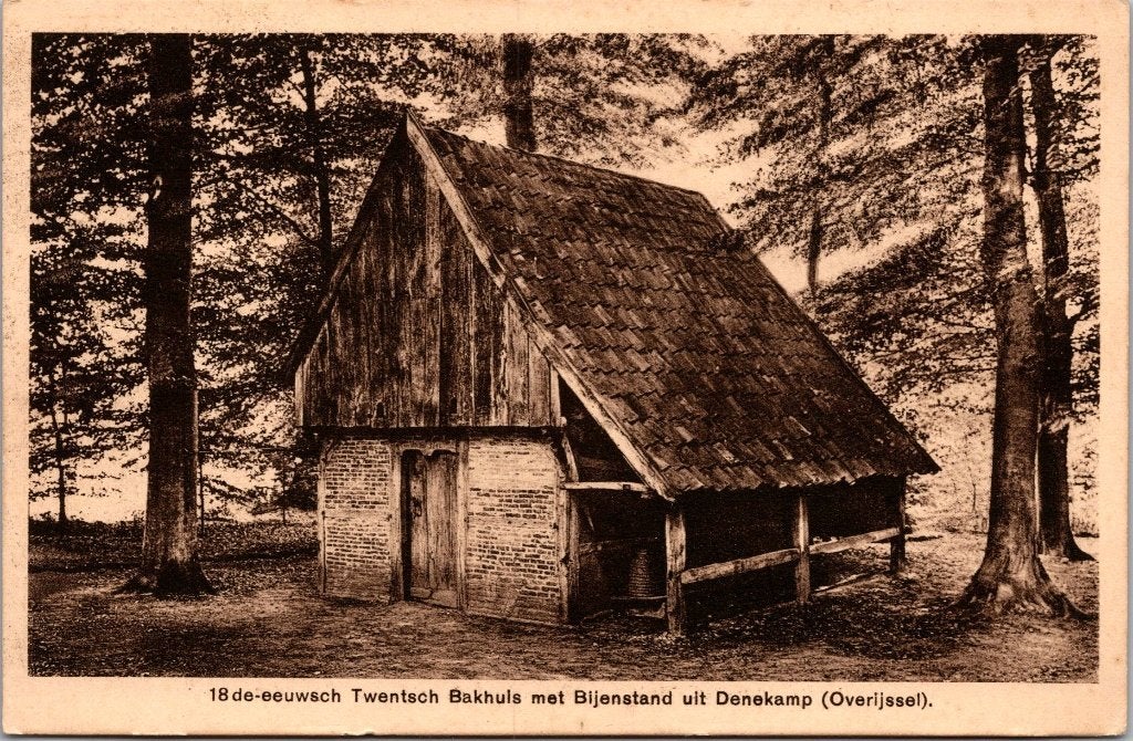 Denekamp - 4 antieke ansichtkaarten, Verzenden, 1920 tot 1940, Ongelopen, Overijssel