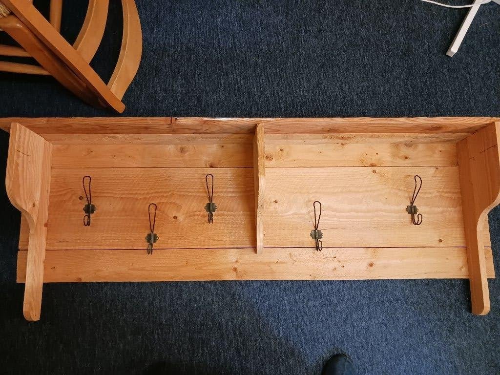 Kapstok, Zo goed als nieuw, Minder dan 100 cm, Hout, Ophalen