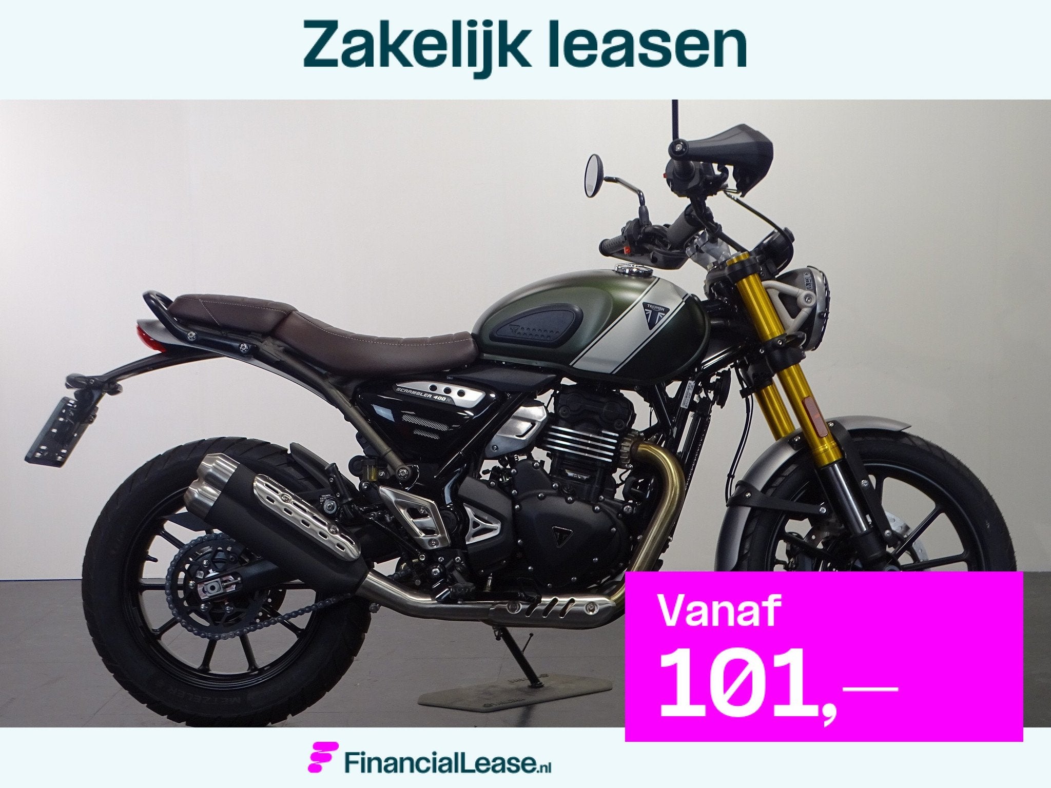 Triumph Scrambler 400 X, Motoren, Motoren | Triumph, Bedrijf, Toermotor, 12 t/m 35 kW