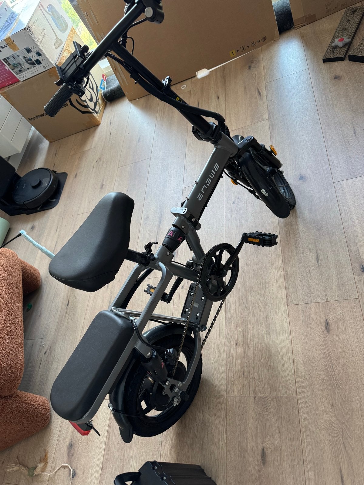 Engwe T14 opvouwbare elektrische fiets - Zo goed als nieuw, Fietsen en Brommers, Elektrische fietsen, Zo goed als nieuw, Minder dan 47 cm