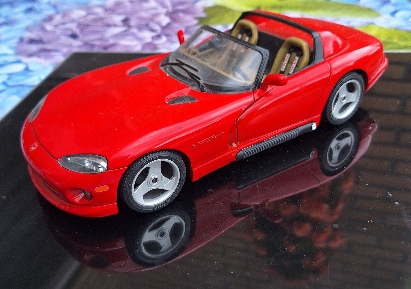 burago dodge viper rt/10, Ophalen of Verzenden, Zo goed als nieuw, Bburago