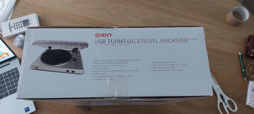 te koop nieuwe usb draaitafel, Ophalen, Nieuw, Draaitafel, Overige merken