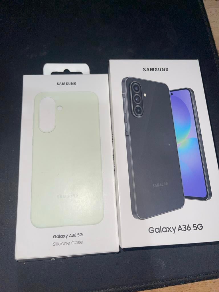 Samsung Galaxy A36 5G met Silicone Case - Zo Goed als Nieuw, Ophalen, Overige modellen, Zo goed als nieuw, Zonder simlock