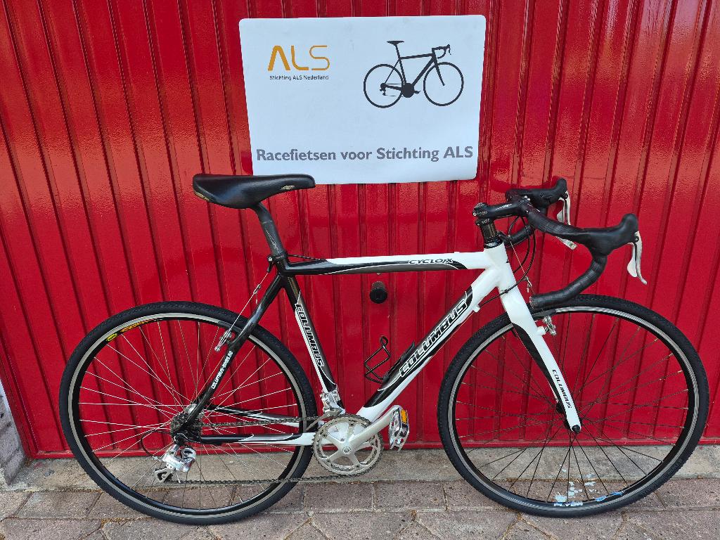 Columbus Dames/Heren Gravelbike Racefiets Campagnolo, Fietsen en Brommers, Fietsen | Racefietsen, 28 inch, Gebruikt, Velgrem, 2907EC