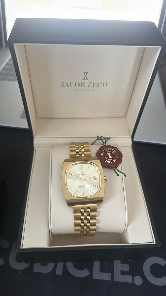 Jacob Zech - Goud, Sieraden, Tassen en Uiterlijk, Horloges | Heren, Ophalen of Verzenden, Zo goed als nieuw, Goud, Overige merken
