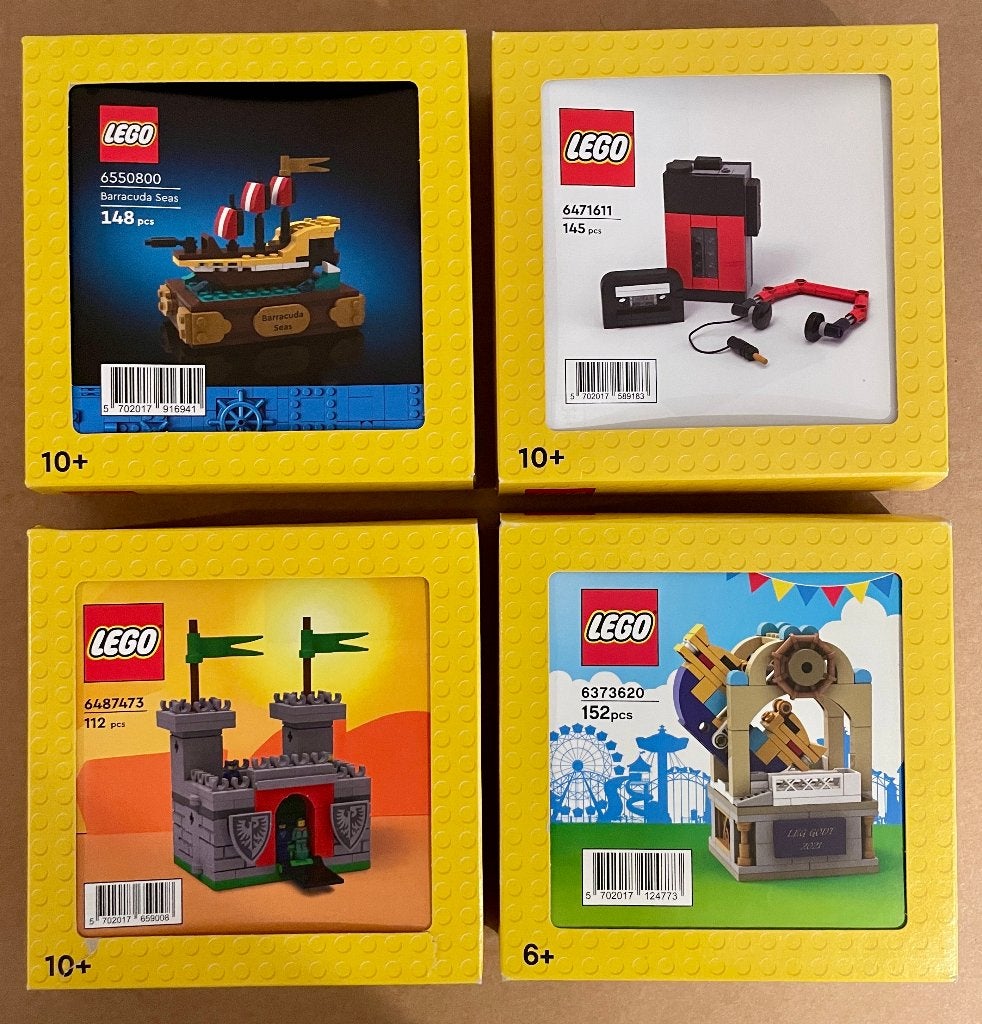 4x LEGO Insiders 6373620, 6471611, 6487473 & 6550800 (NIEUW), Compleet, Overige thema's, Lego, Nieuw