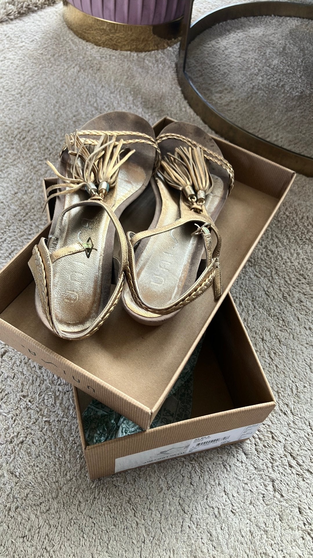 Unisa sandaaltjes 40, Ophalen of Verzenden, Zo goed als nieuw, Sandalen of Muiltjes