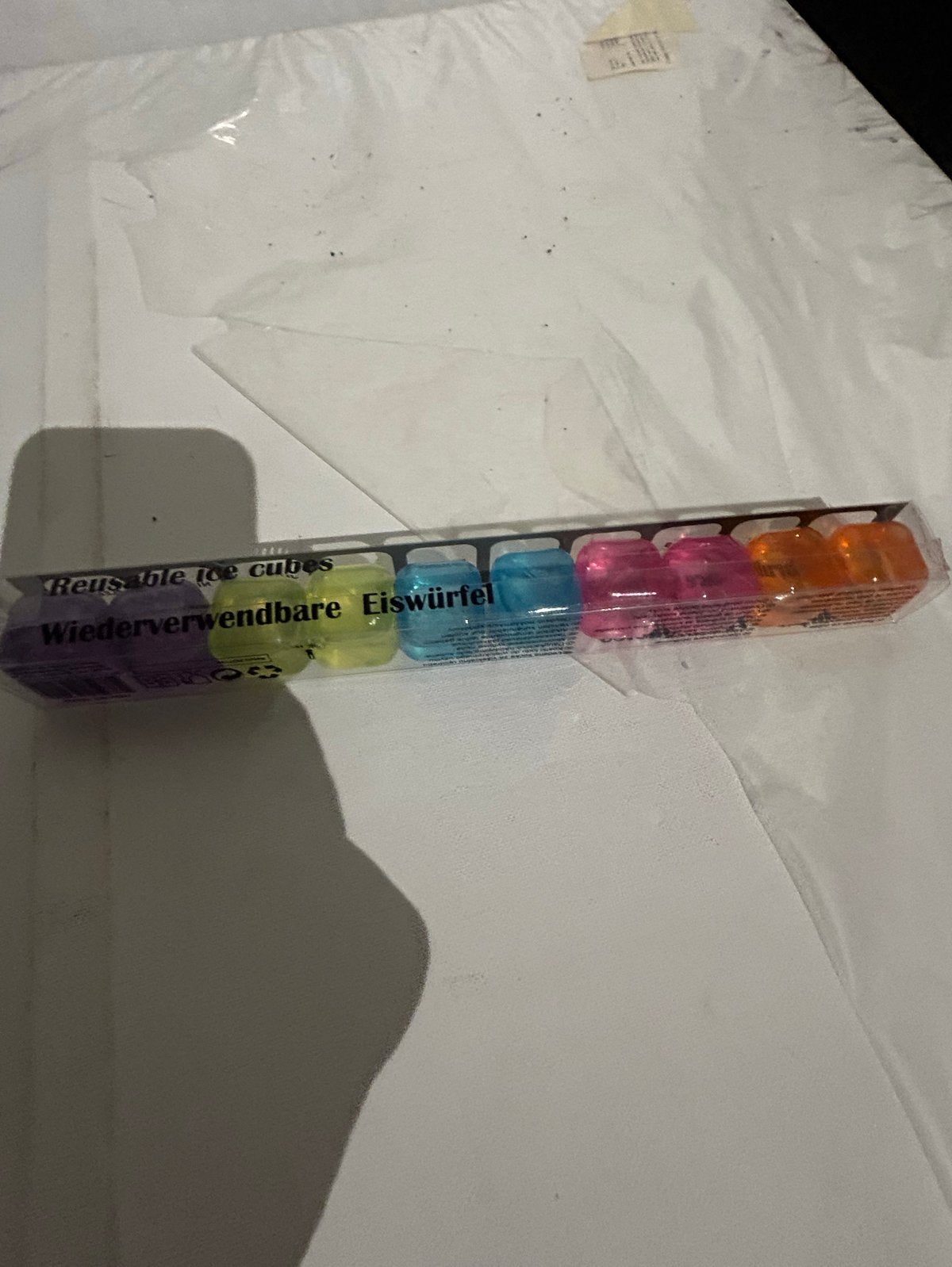 Herbruikbare ijsblokjes - set van 10 stuks, Overige typen, Kunststof, Nieuw, Ophalen of Verzenden