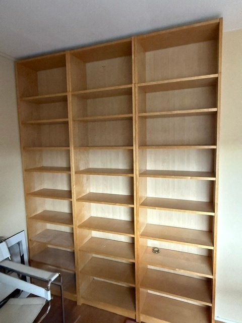 3 Billy kasten, Ophalen, Gebruikt, 200 cm of meer, 50 tot 100 cm
