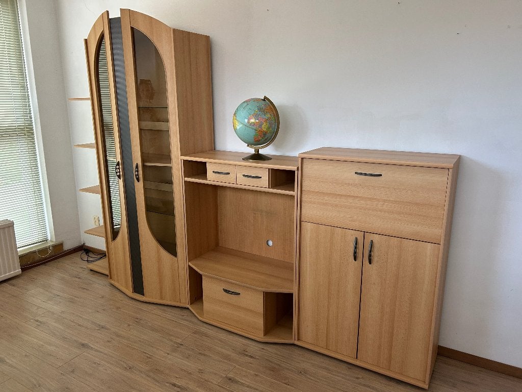 Wandmeubel 300 cm, Huis en Inrichting, Kasten | Televisiemeubels, Ophalen, Gebruikt, 200 cm of meer, 200 cm of meer