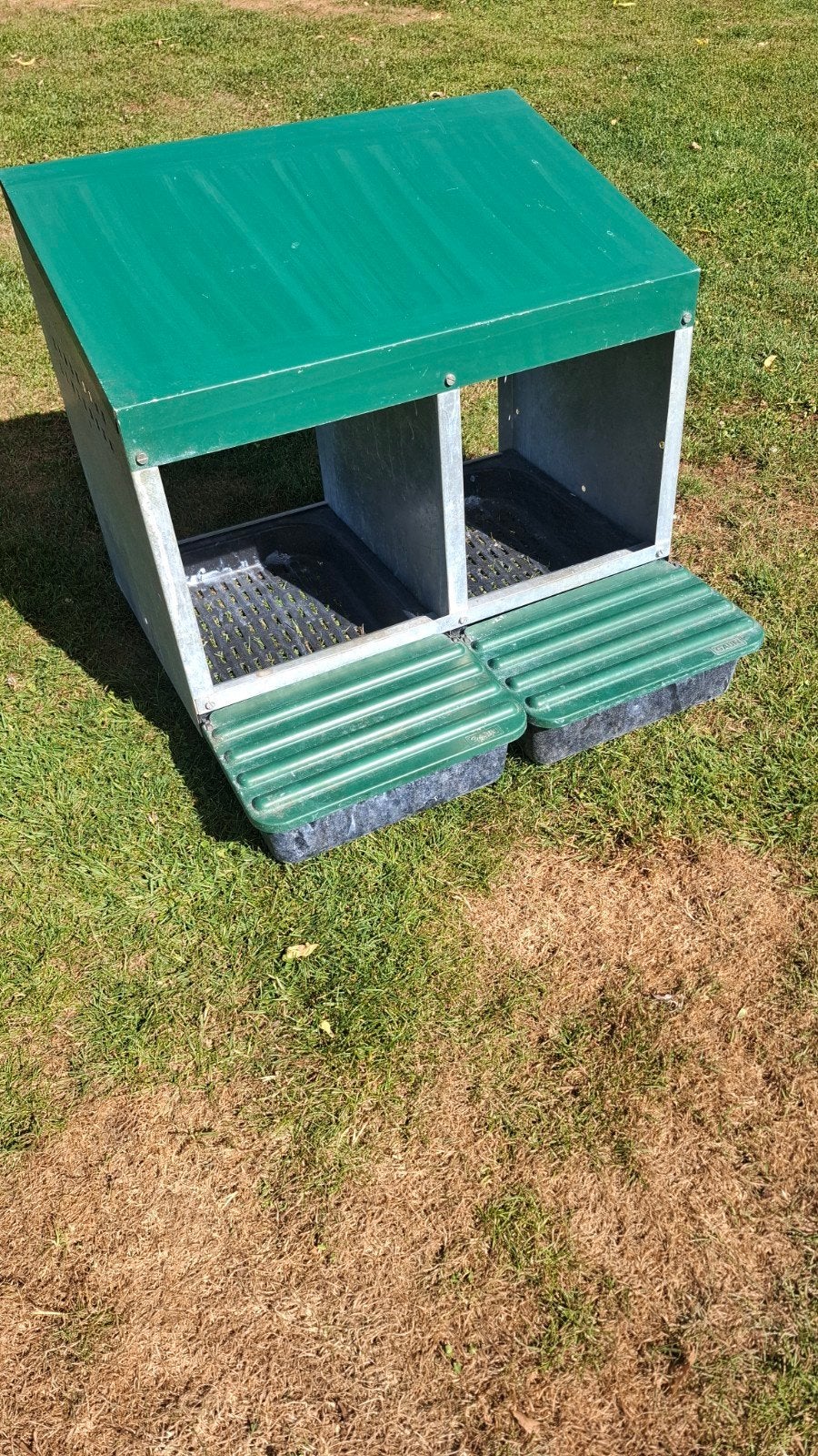 dubbele legnest., Dieren en Toebehoren, Ophalen, Kippenhok of Kippenren