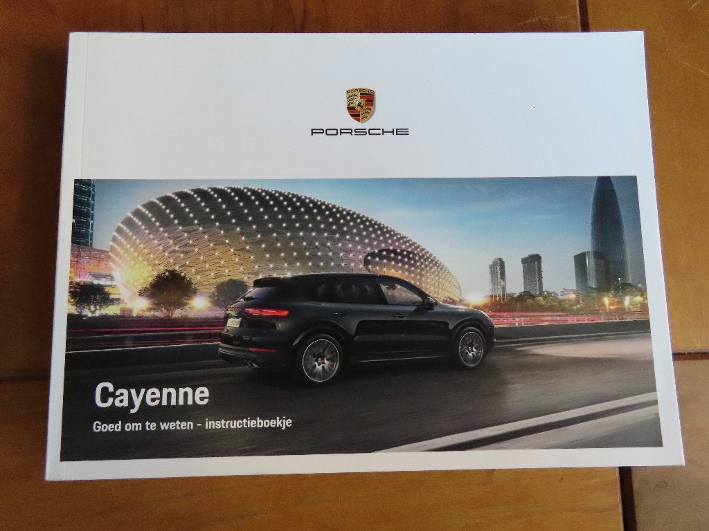 Nieuw Nederlands instructieboek Porsche Cayenne 2019, Ophalen of Verzenden