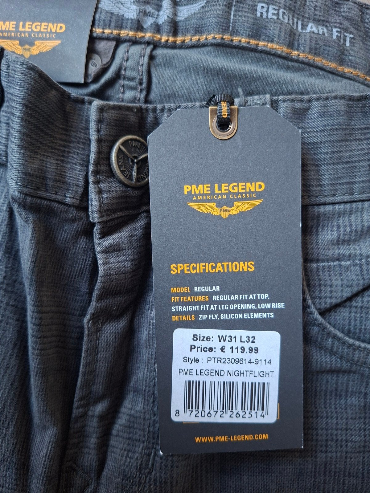PME LEGEND Nightflight jeans W31 L32, Nieuw, W32 (confectie 46) of kleiner, Ophalen of Verzenden, Grijs