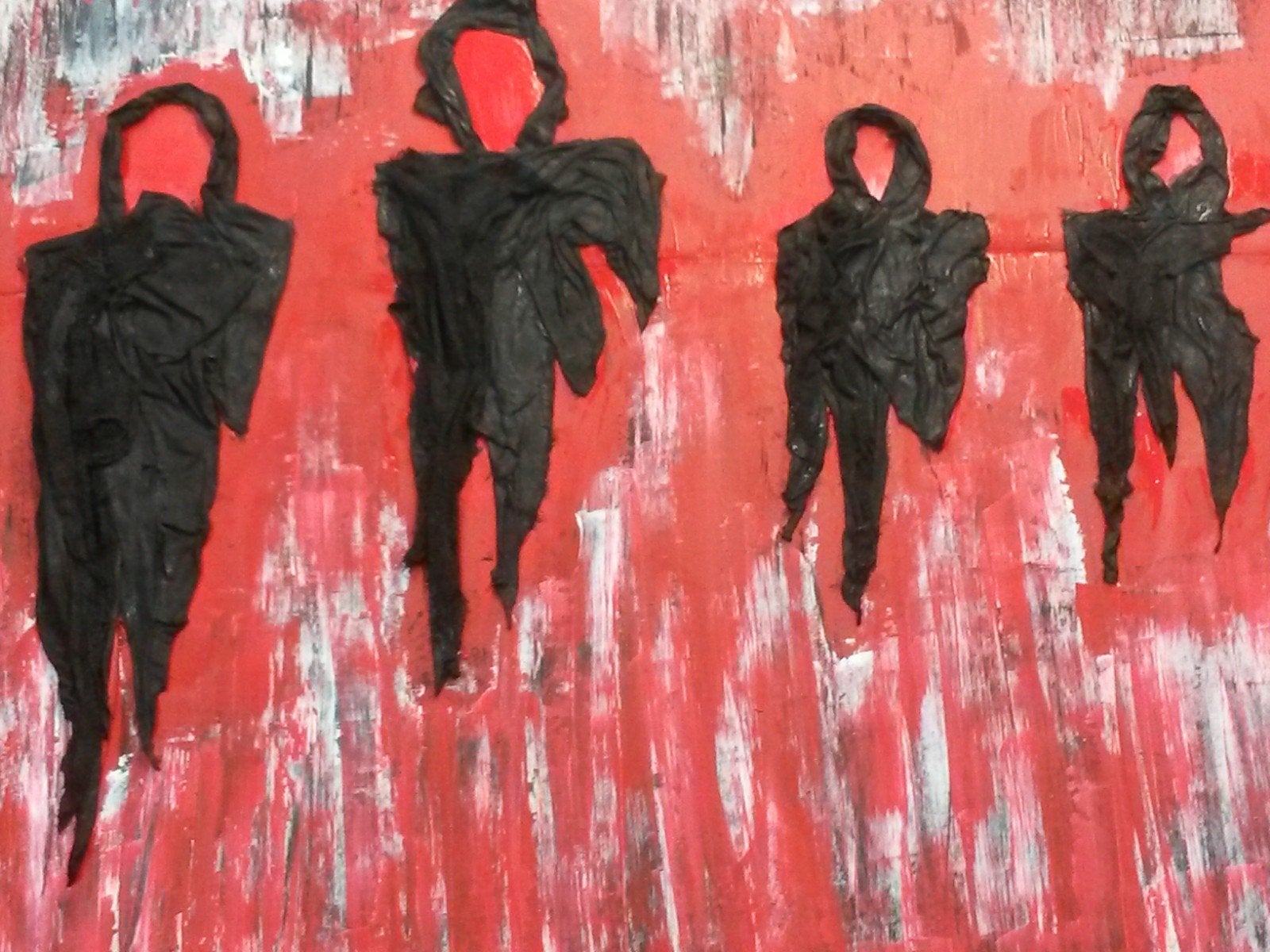 Uniek handgemaakt kunstwerk: 'La Famiglia', Ophalen
