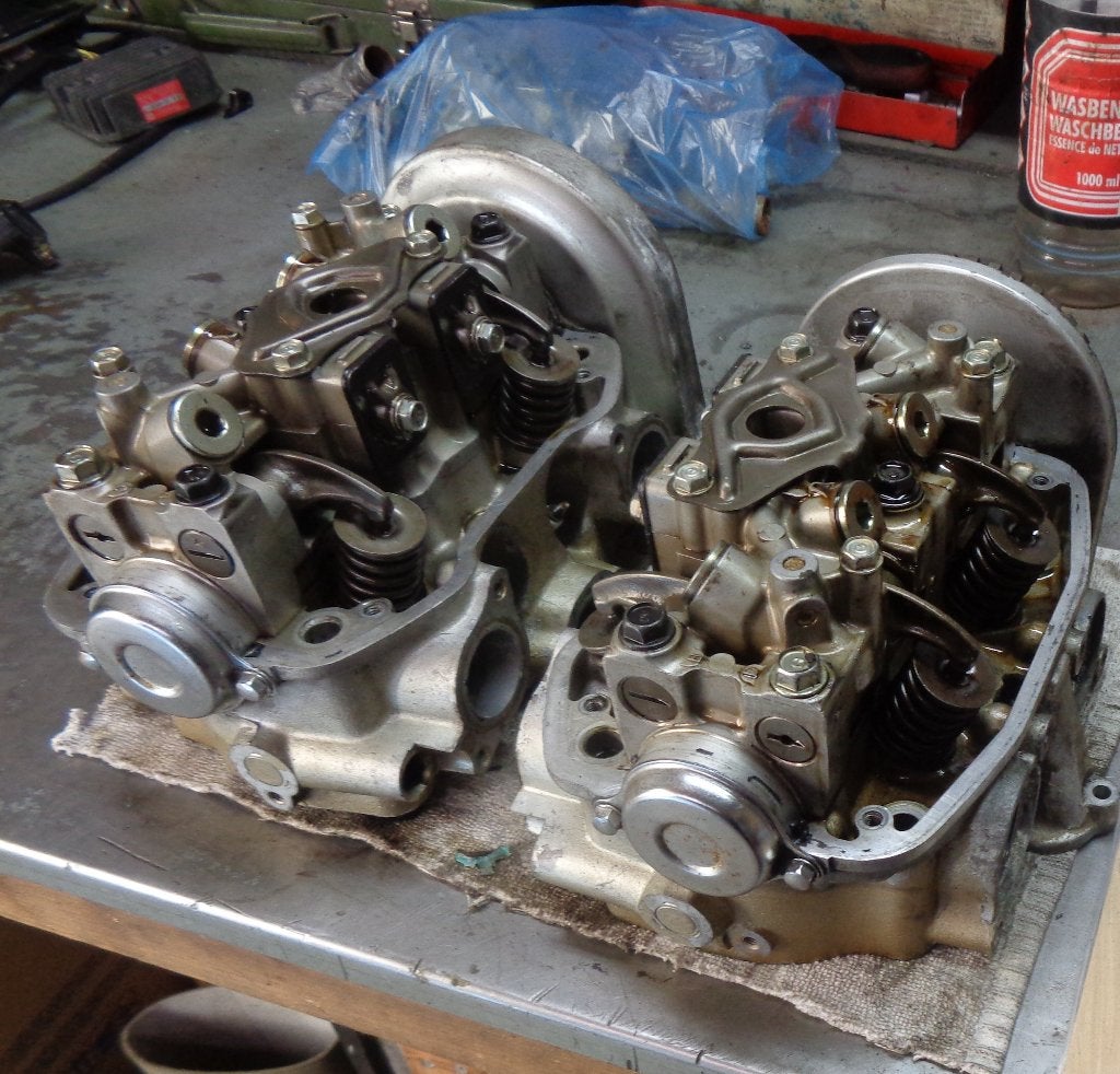 Honda goldwing gl1200 Cylinderkop L+R, Ophalen of Verzenden, Gebruikt