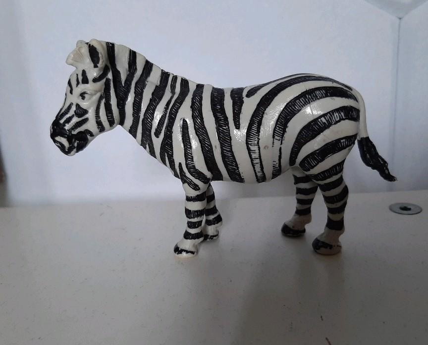 Zeldzame schleich zebra, Ophalen of Verzenden, Zo goed als nieuw, Wild dier, Beeldje of Figuurtje