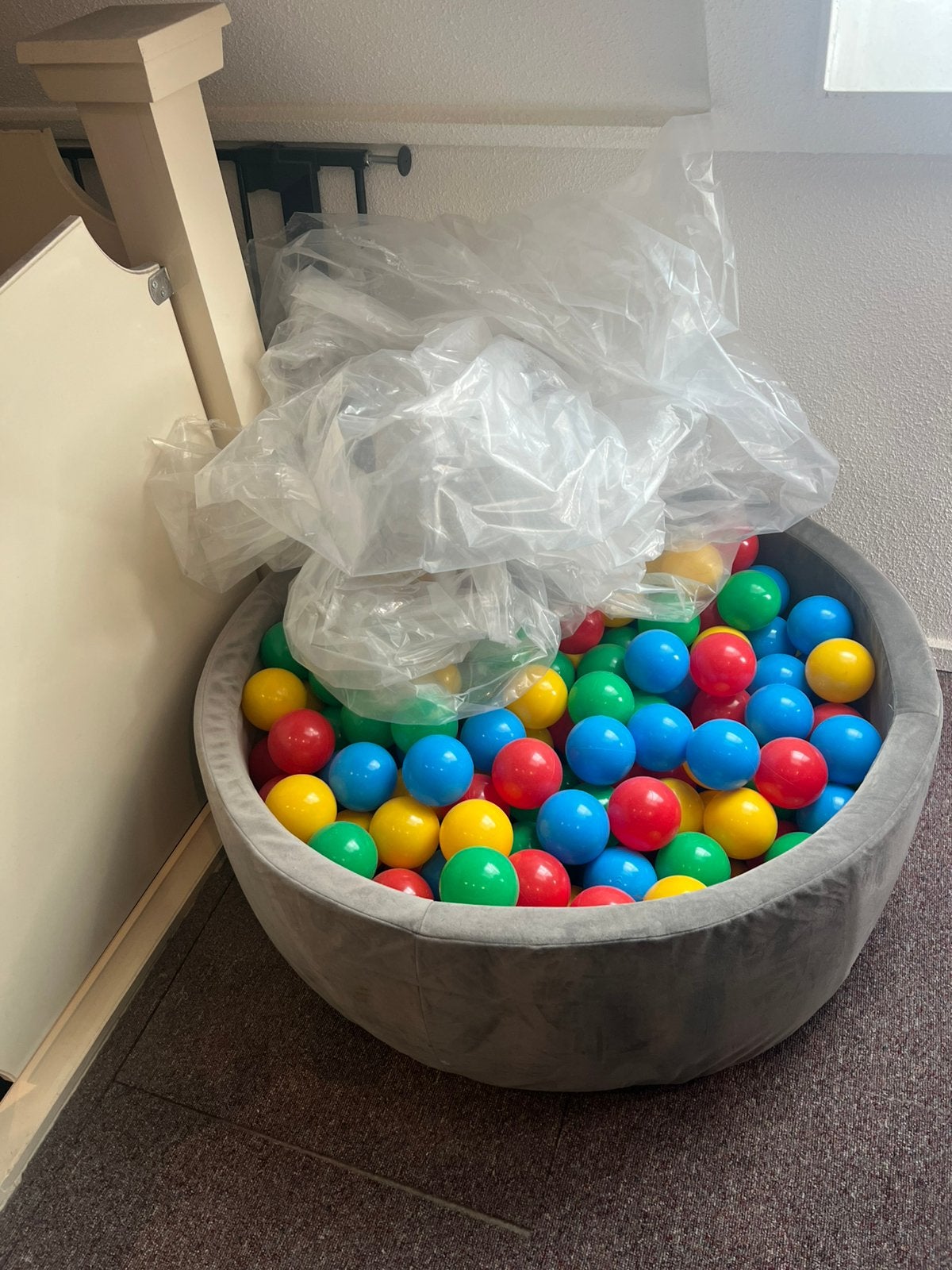Ballenbak met gekleurde ballen, Ophalen of Verzenden, Zo goed als nieuw, Jongen of Meisje