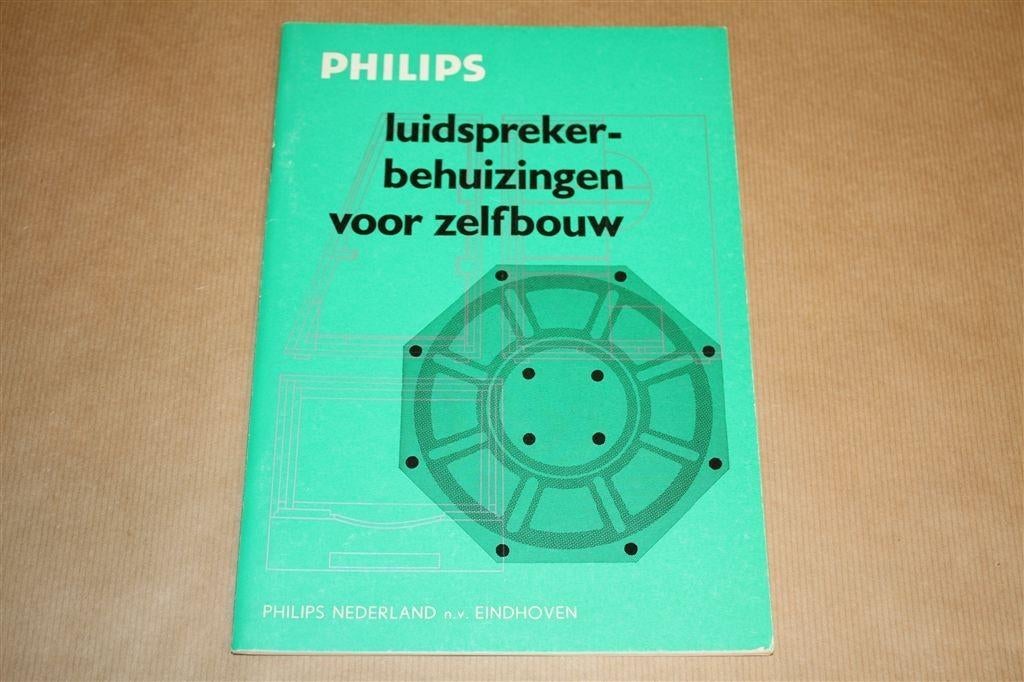 Luidsprekerbehuizingen voor zelfbouw - Philips 1971, Boeken, Techniek, Zo goed als nieuw, Bouwkunde, Ophalen of Verzenden