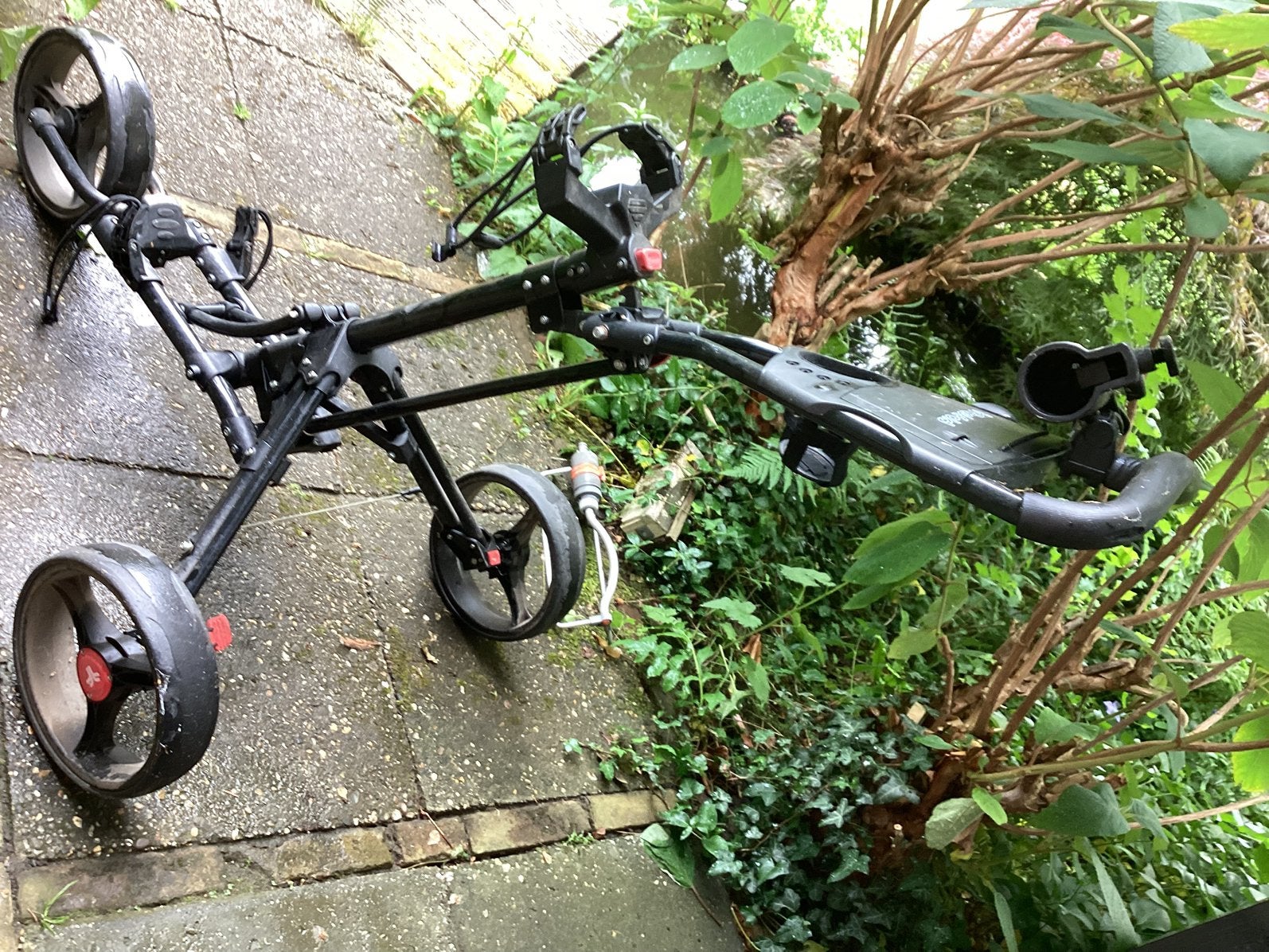 Golfkar - Handige en stevige golftrolley, Sport en Fitness, Golf, Ophalen, Gebruikt, Golfkar, Overige merken