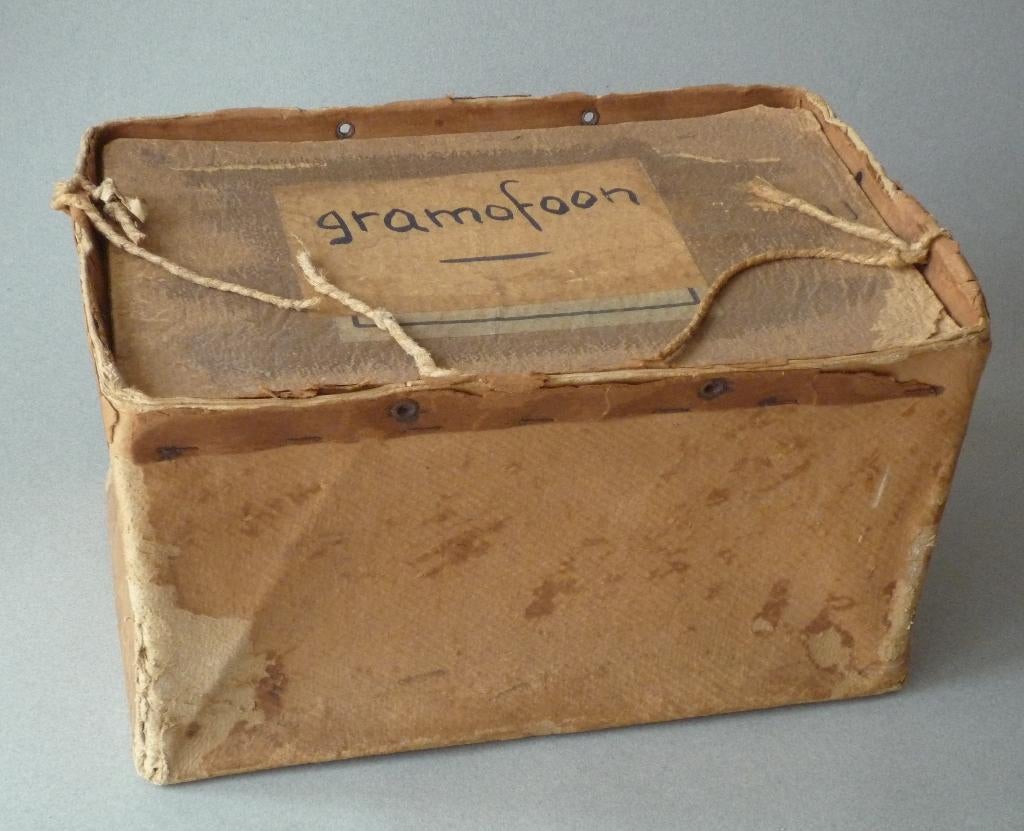 Zéér oude kartonnen doos, van rond 1900, Antiek en Kunst, Verzenden