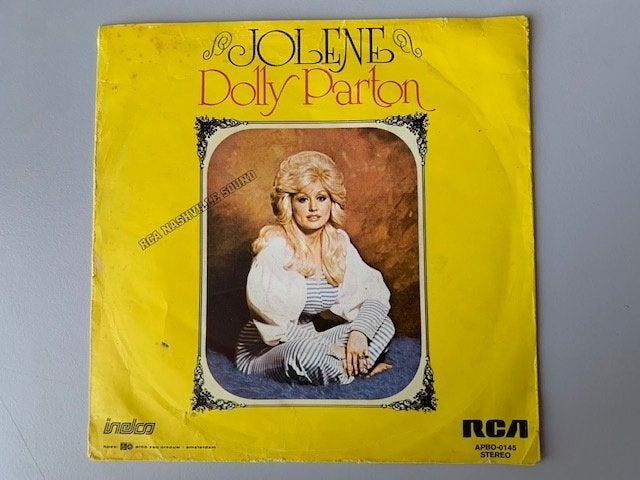 Nederlandse hoes Dolly Parton Jolene, Gebruikt, Verzenden, 7 inch, Overige typen